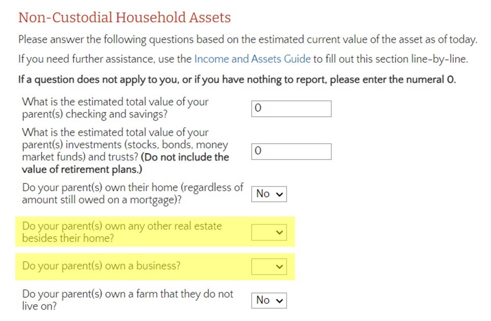 If non custodial parent has no income new arrivals